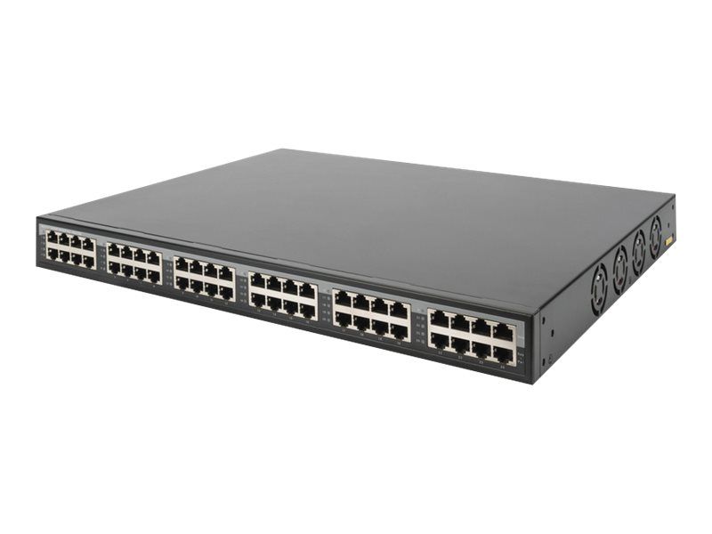 DIGITUS 24-Port 10G Ethernet PoE+ Injektor, 802.3at, 370 W