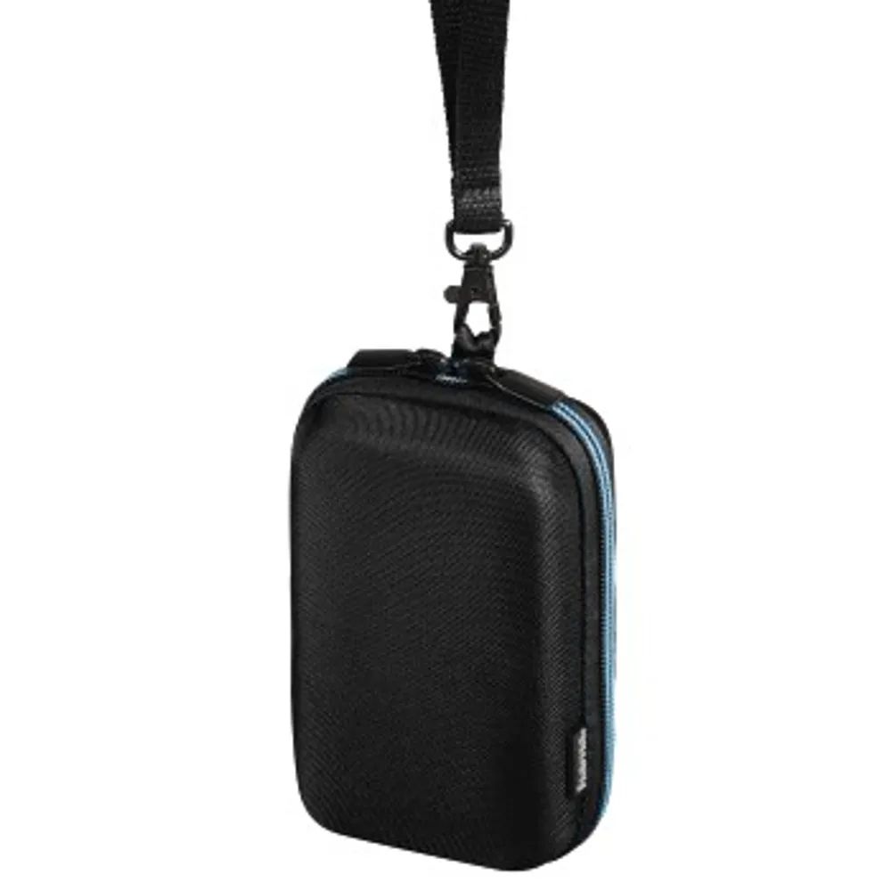 Hama Kameratasche "Hardcase Zip", 80 M, Schwarz/Blau