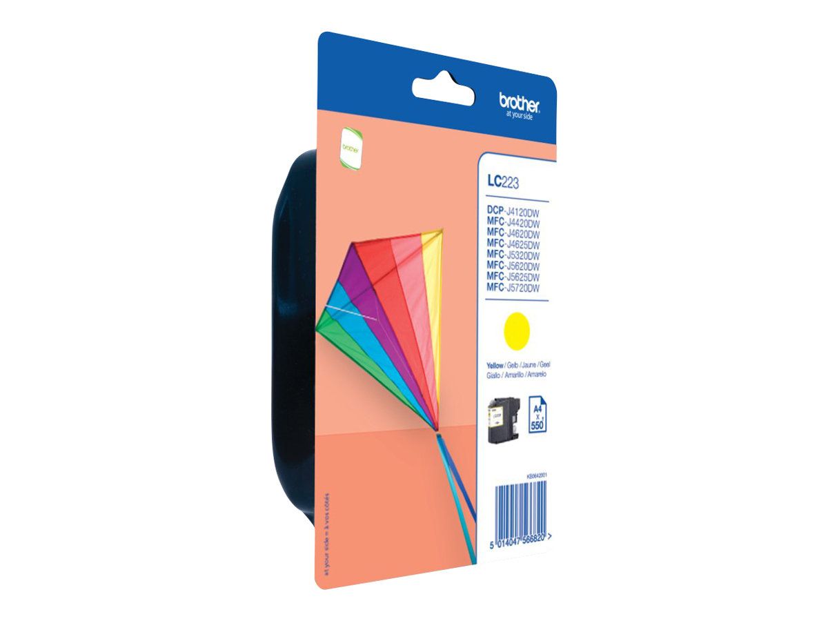 Brother LC223YBP - Gelb - original - Blisterverpackung
