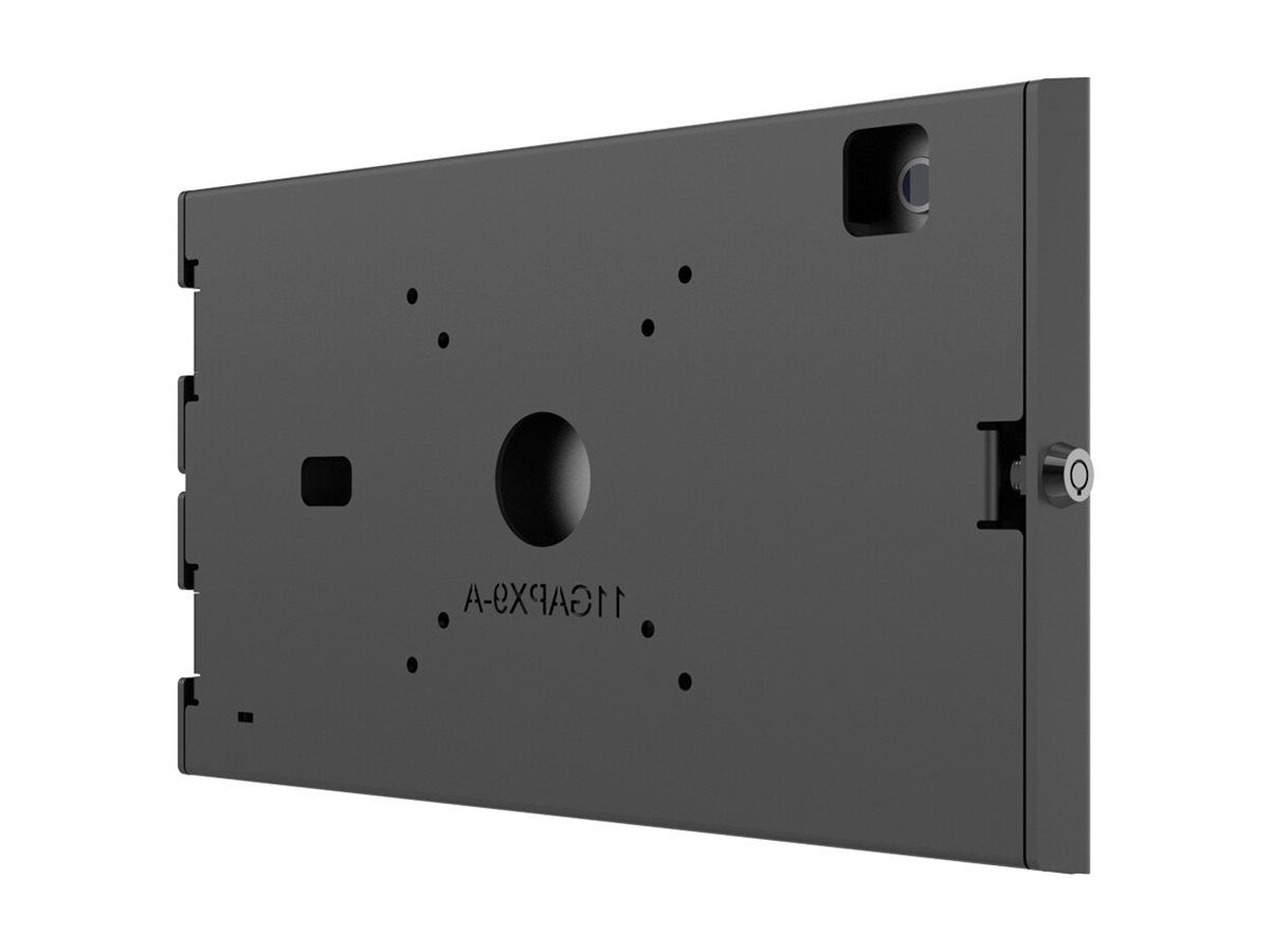 Compulocks Galaxy Tab A9+ Apex Enclosure Wall Mount - Gehäuse - für Tablett - verriegelbar - hochwertiges Aluminium - Schwarz - Bildschirmgröße: 27.94 cm (11")