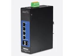TRENDnet TI-G642I - Switch - managed - 4 x 10/100/1000 + 2 x Gigabit SFP