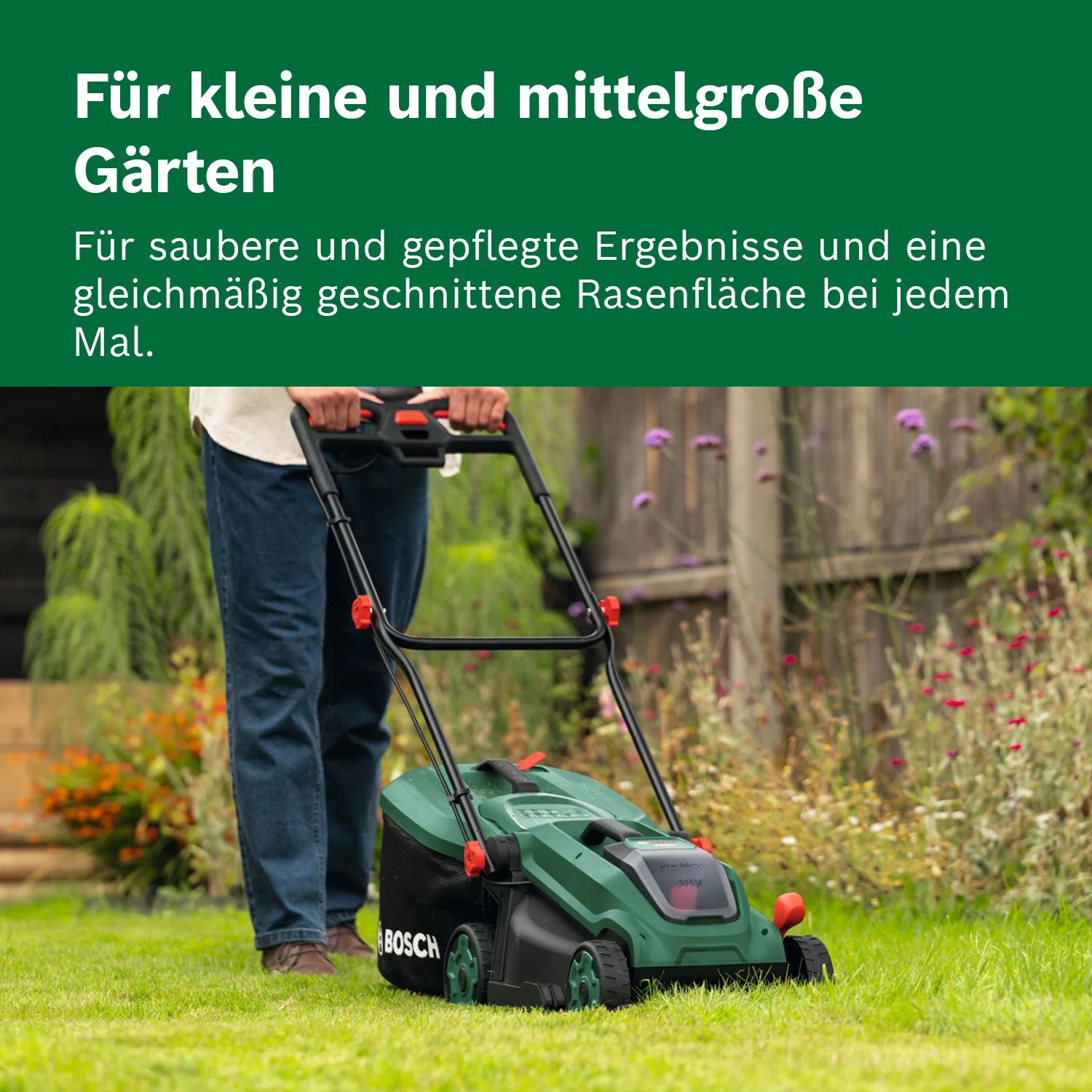 Bosch Rotak 18V-34 Akku-Rasenmäher solo