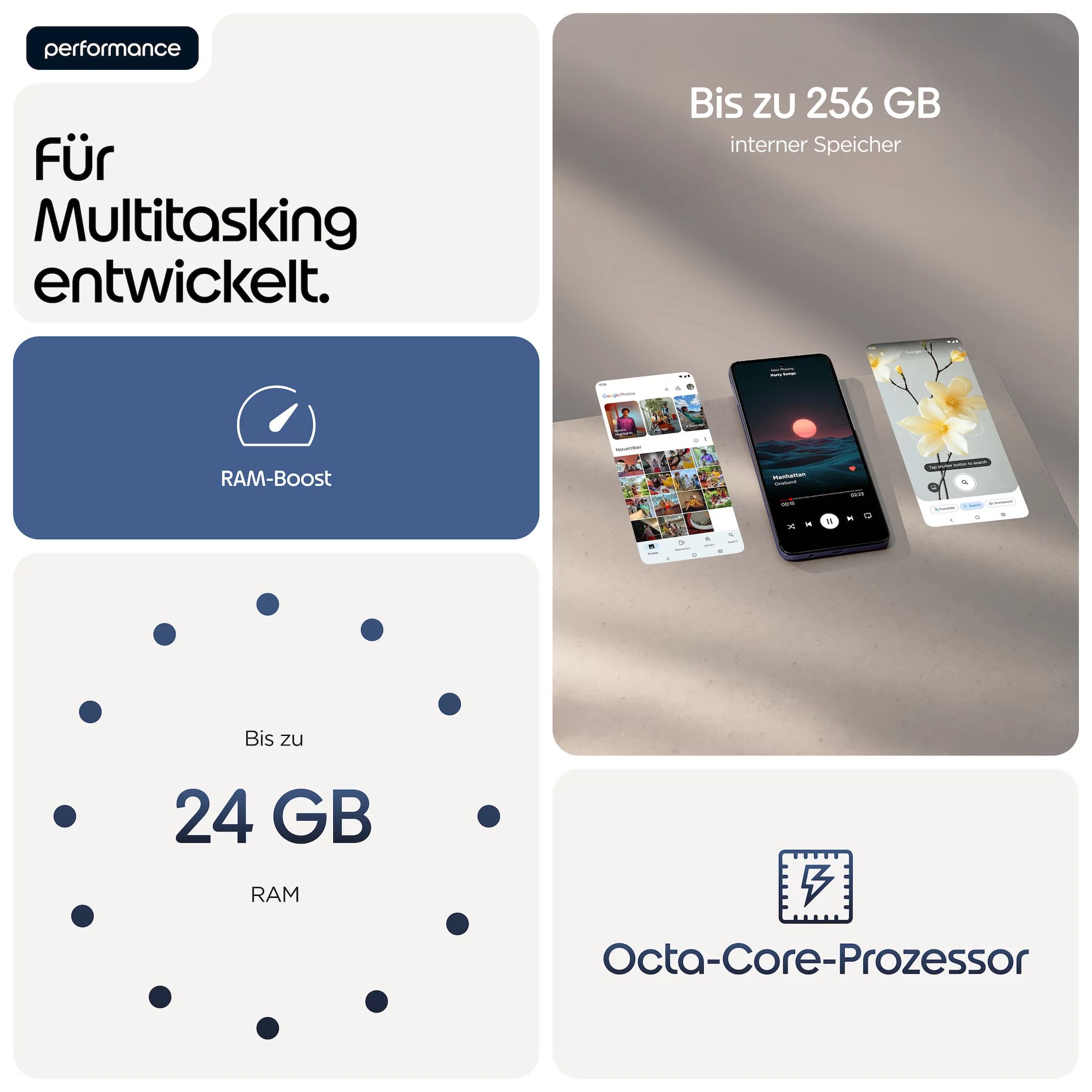 Motorola Moto g17 4/128GB, PANTONE Evening Blue