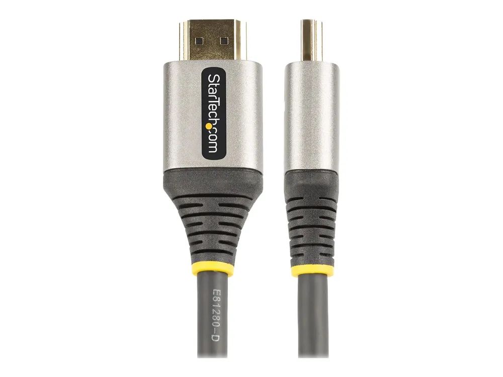 StarTech.com 2m HDMI 2.1 Kabel 8K - Zertifiziertes Ultra High Speed HDMI Kabel 48Gbit/s - 8K 60Hz/4K 120Hz HDR10+ eARC - UHD 8K HDMI Monitorkabel - Monitor/TV - Flexible TPE Ummantelung (HDMM21V2M)