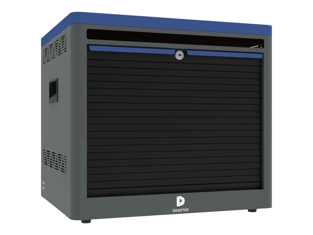 DEQSTER Cube - Schrankeinheit (nur Laden) - für 12 Tablets / Notebooks - verriegelbar - Bildschirmgröße: bis zu 39,6 cm (bis zu 15,6 Zoll)