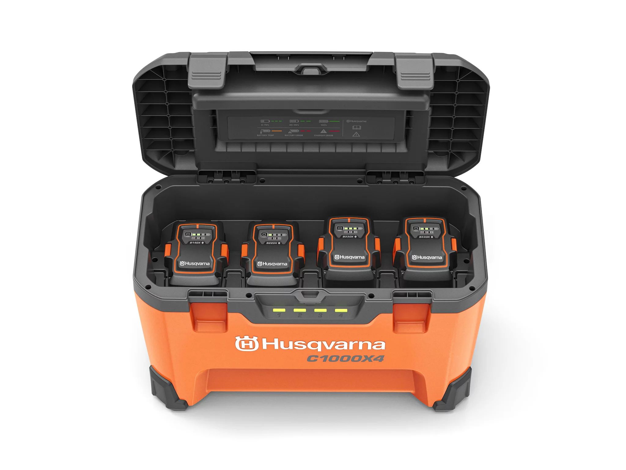 Husqvarna LADEBOX 40-C1000X4 FÜR 4 AKKUS