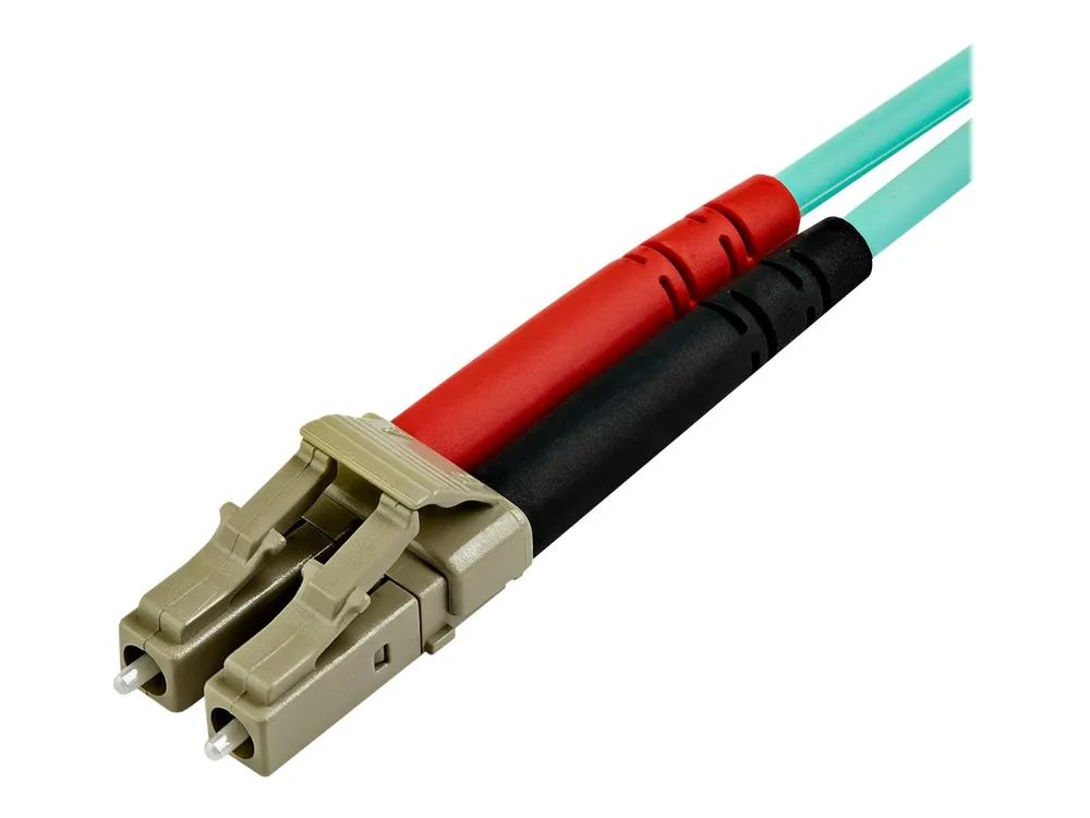 StarTech.com 7 m LC auf LC OM4 Multimode Glasfaserkabel, LWL Patchkabel - Patch-Kabel - LC Multi-Mode (M)