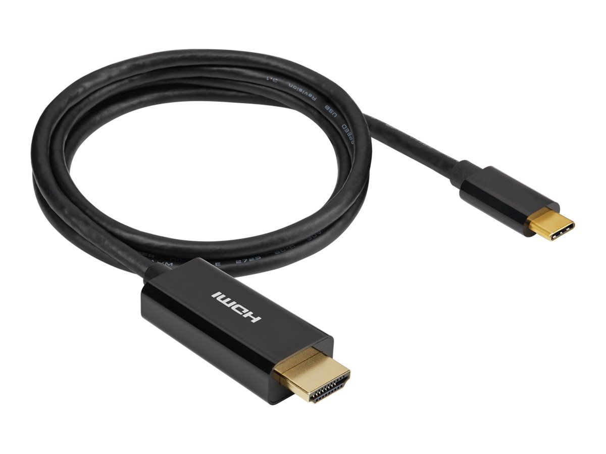 Corsair Adapterkabel - 24 pin USB-C männlich zu HDMI männlich - 1 m - unterstützt 4K 60 Hz (3840 x 2160)