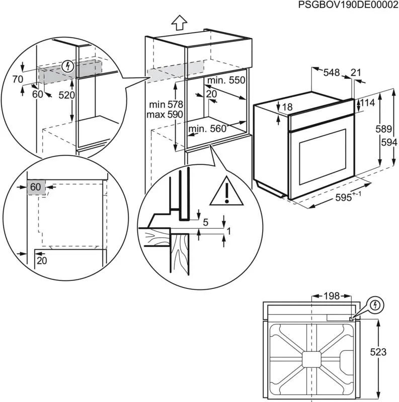 Electrolux KOFBP38T