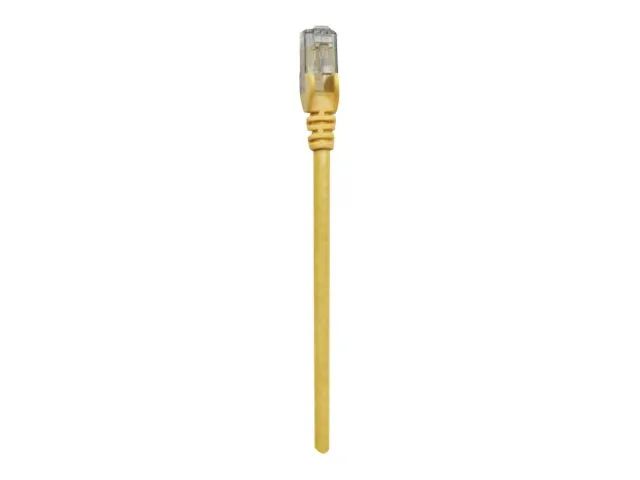 Intellinet Network Patch Cable, Cat6, 5m, Yellow, CCA, U/UTP, PVC, RJ45, Gold Plated Contacts, Snagless, Booted, Lifetime Warranty, Polybag - Patch-Kabel - RJ-45 (M)