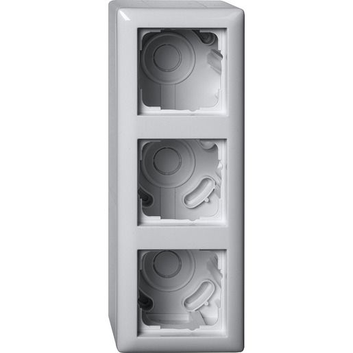 Gira AP-GEH.3F+RAHMEN STAND.55 RWS / GIRA 106303