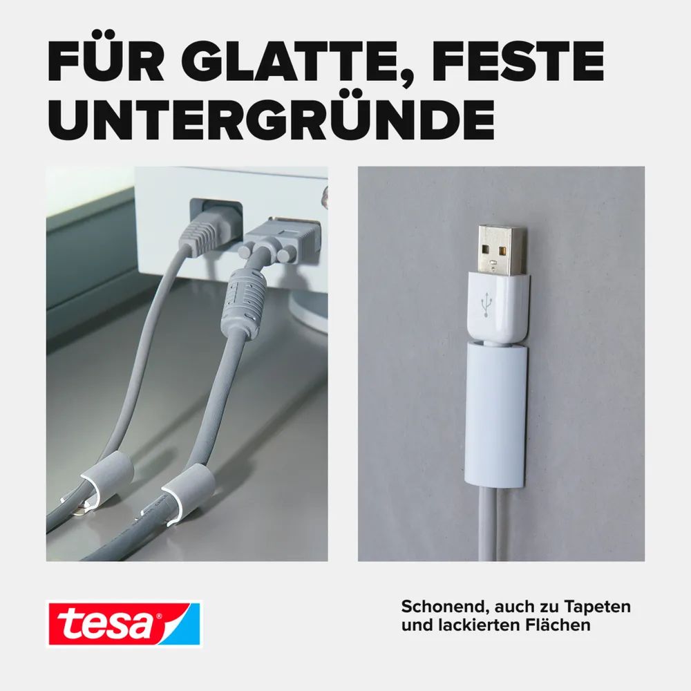 Tesa 58035-00016-20 - Weiß - Monochromatisch - 5 Stück(e)