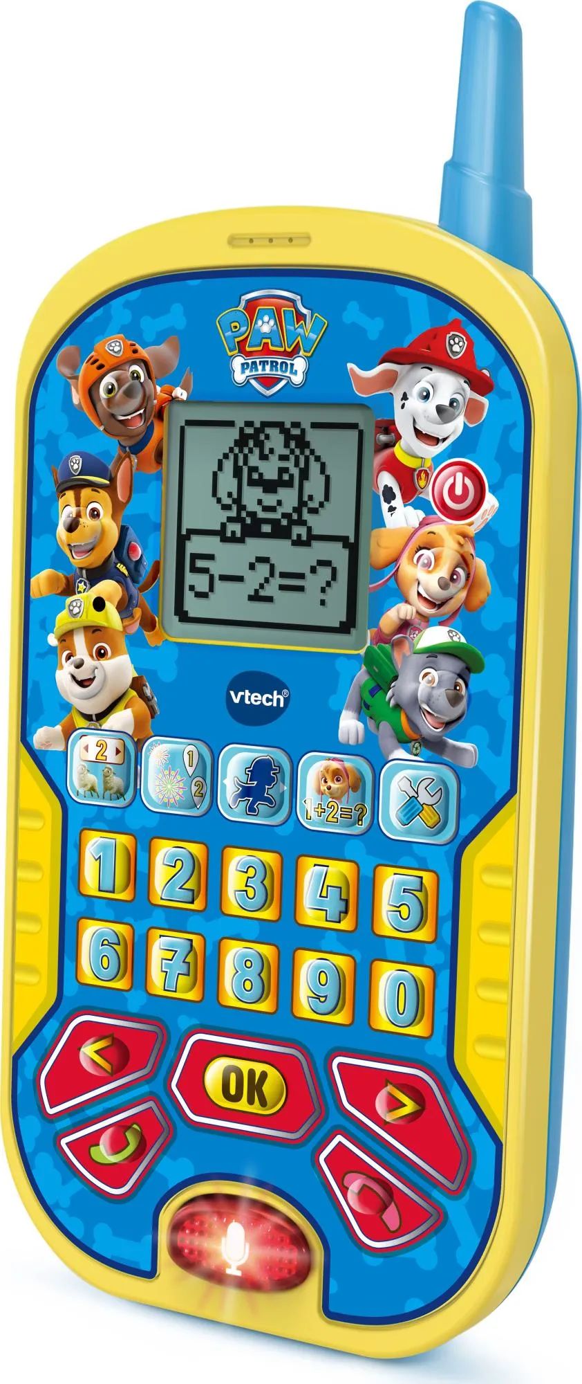 VTech PAW Patrol Lernhandy - Kinder-Telefon - 2 Jahr(e) - 140 g - Blau - Gelb