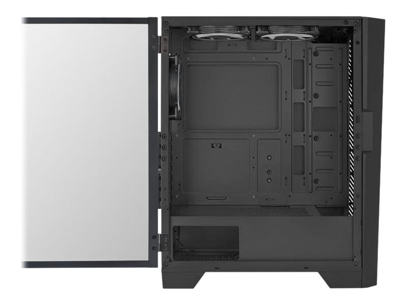 AEROCOOL ADVANCED TECHNOLOGIES AeroCool Mirage-G-BK-v1 - Mid tower - ATX - Seitenteil mit Fenster (gehärtetes Glas)