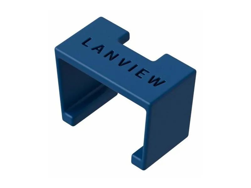 Lanview LVT-SC-B - Farbcodierungsclip - Blau - Kunststoff - Cat6a - 10 mm - 5 mm