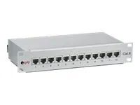 Equip Patch Panel - CAT 6 - RJ-45 X 12 - Hellgrau, RAL 7035 - 1U - 25.4 cm (10")