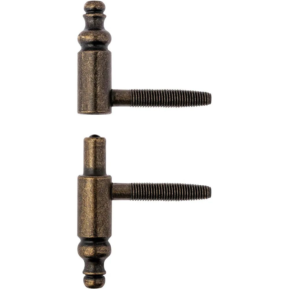 OTLAV Einbohrband Typ 190,Flügel+Rahmenteil,Band ø 16mm,Stahl bronzefärbig