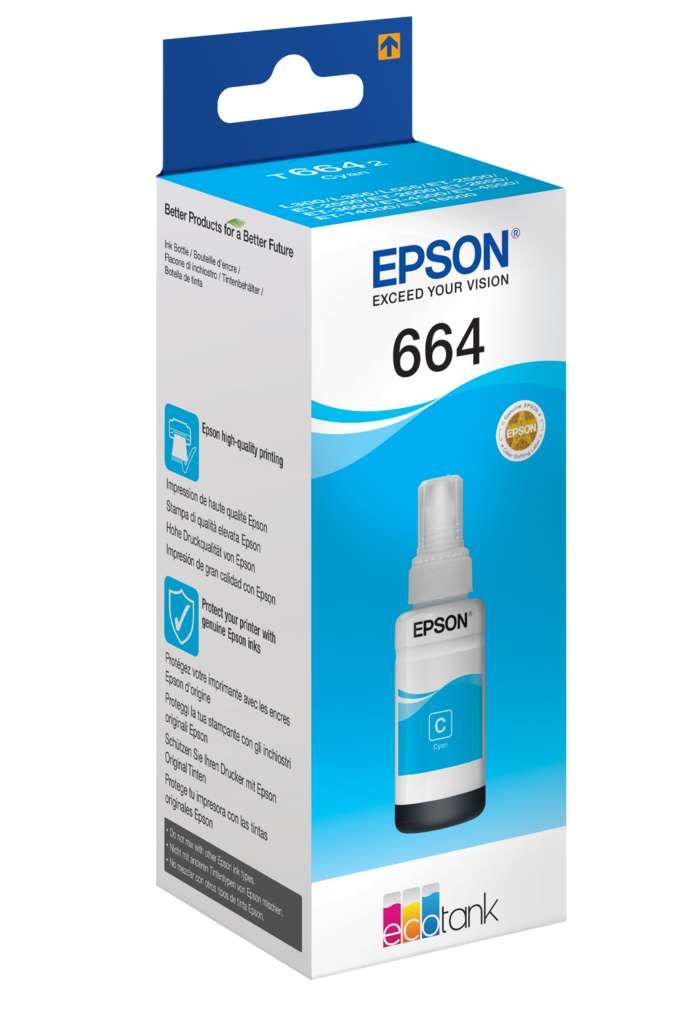 Epson Ecotank 664, cyan
