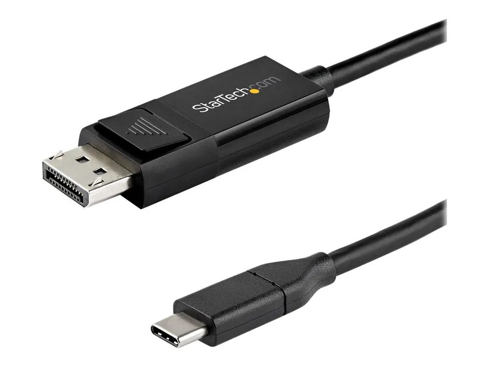 StarTech.com 2m USB-C auf DisplayPort-Kabel - 8K - bidirektional - DisplayPort-Kabel - 24 pin USB-C (M)