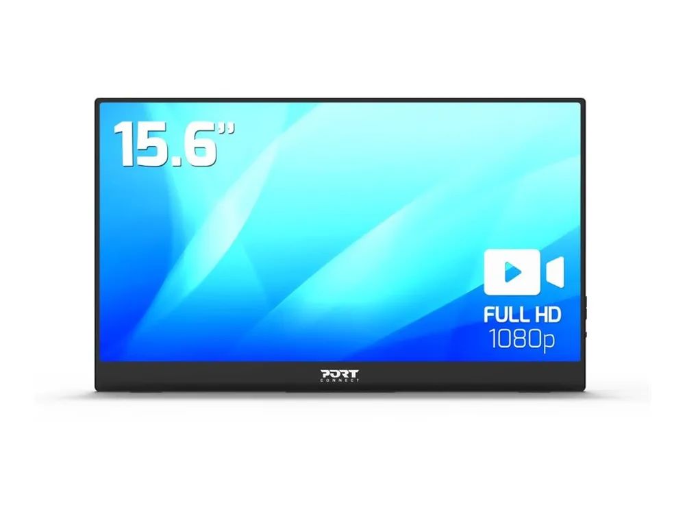 PORT Designs PORT Connect - LCD-Monitor - 39.6 cm (15.6") - tragbar - 1920 x 1080 Full HD (1080p)