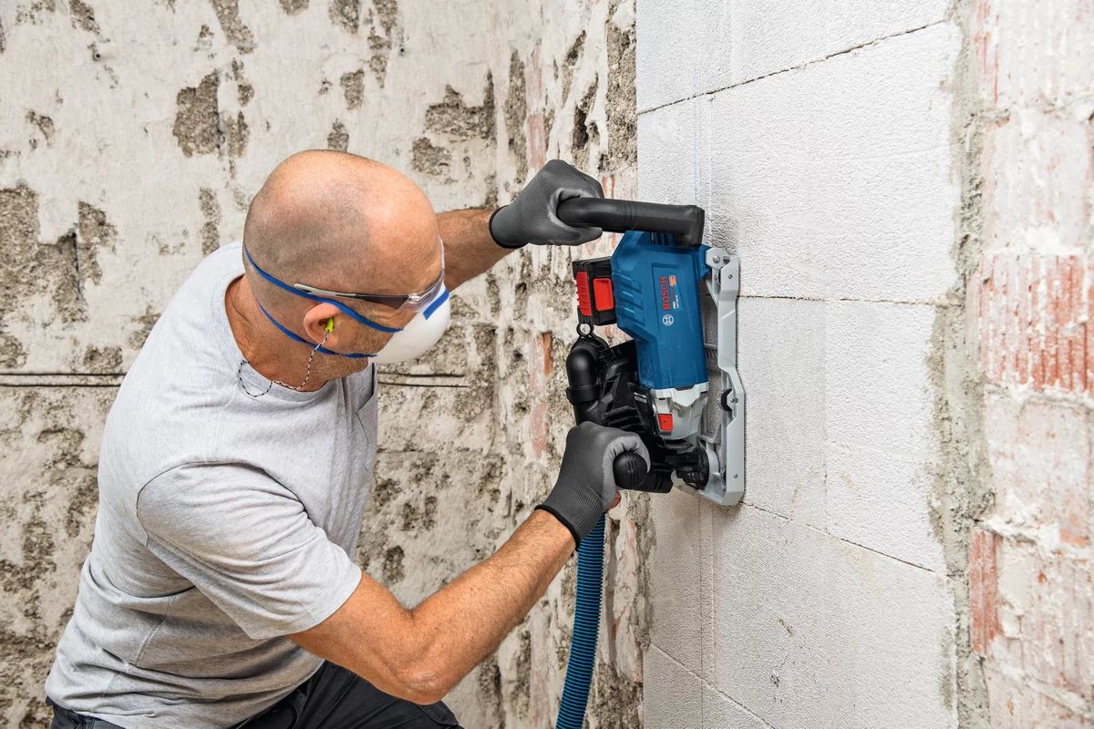Bosch GNF18V-40 Akku-Mauernutfräse solo