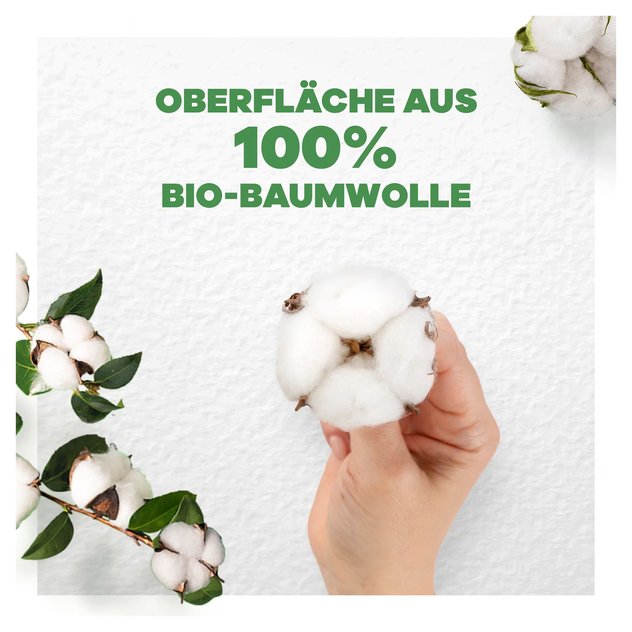 always Ultra Binde Cotton Protection Normal mit Flügeln 11 - Magic Paper