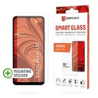 E.V.I. Displex Smart Glass 9H für Xiaomi Redmi 13C - Montagesticker - unzerbrechlich