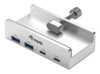 Equip Clamp USB Hub 5Gbps USB-A x 2 USB-C 2