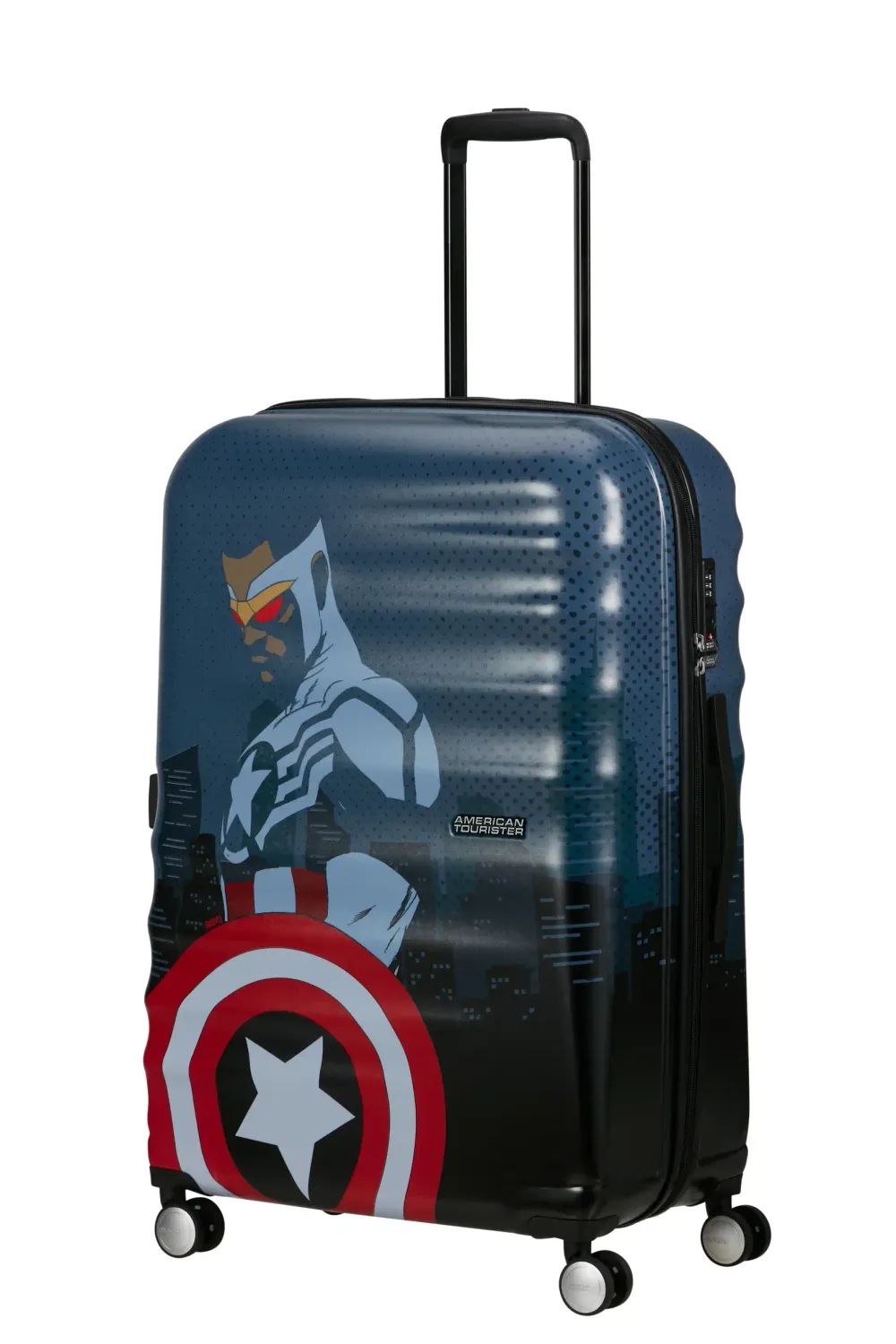 AMERICAN TOURISTER WAVEBREAKER SPIN.77/28, CAPTAIN AMERICA CITY