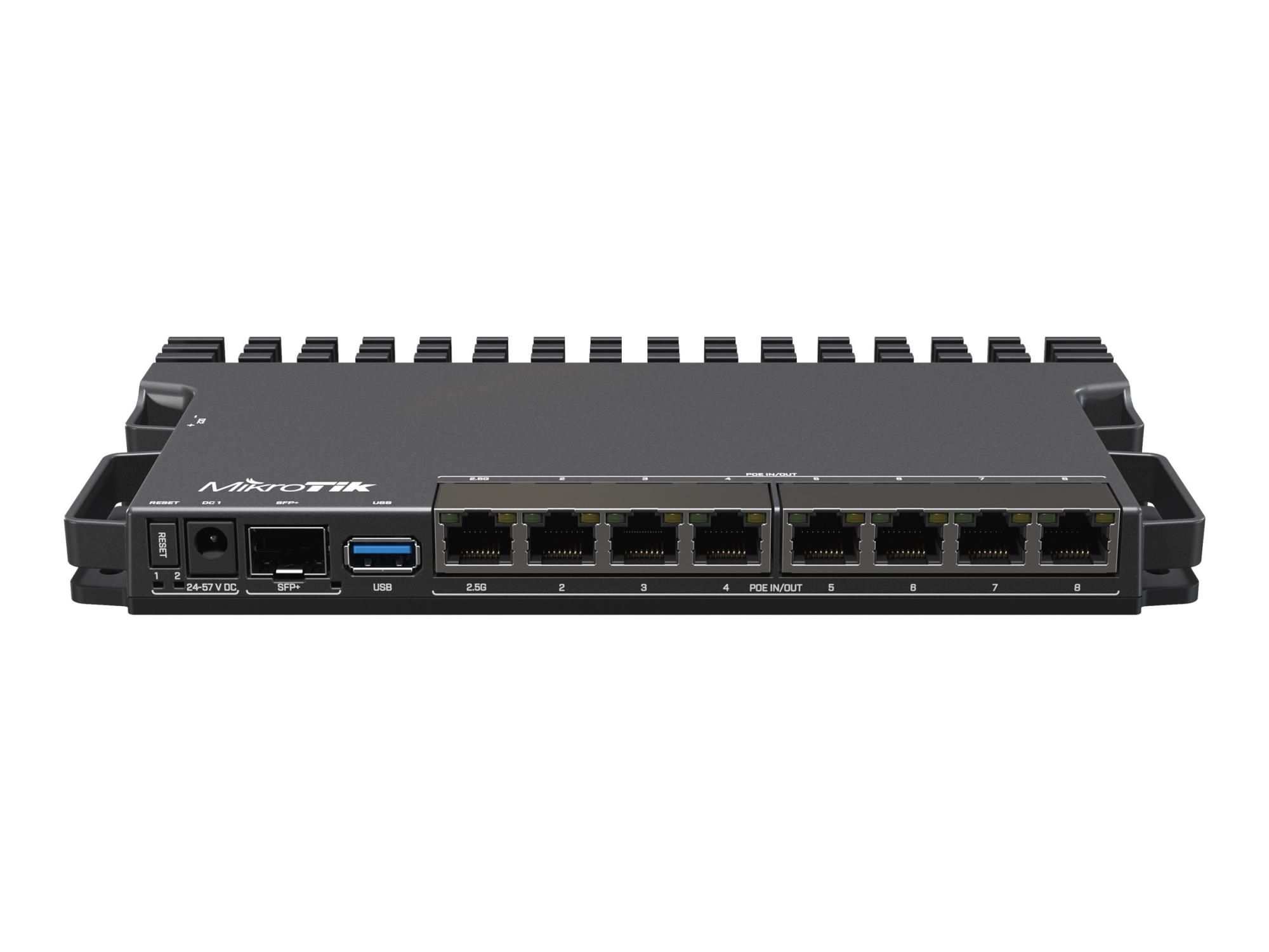 MikroTik MikroTik RB5009UPR+S+IN - - Router - 8-Port-Switch