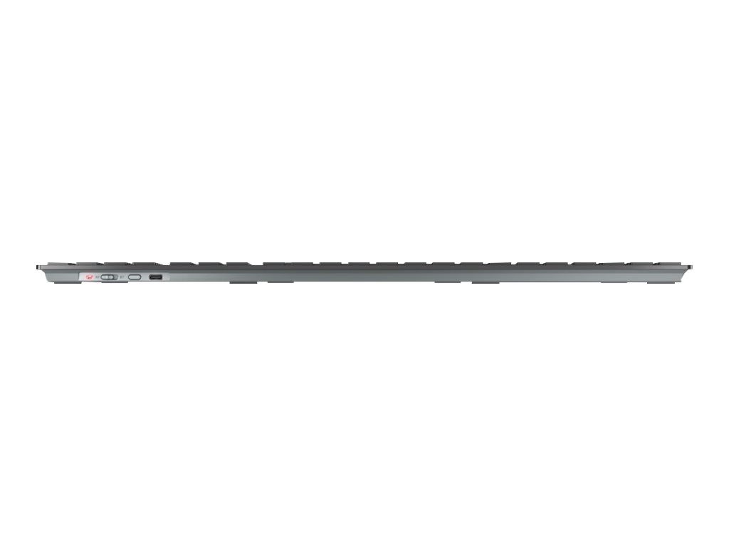 Cherry KW 9100 SLIM - Tastatur - kabellos - 2.4 GHz, Bluetooth 4.0