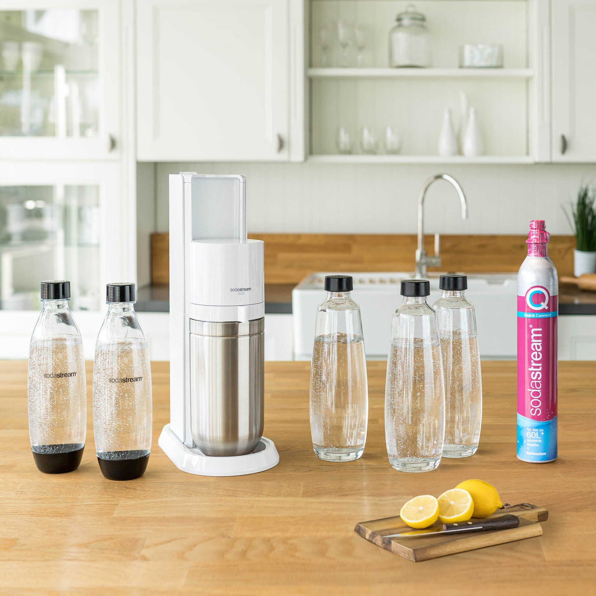 SodaStream Duo, Weiß