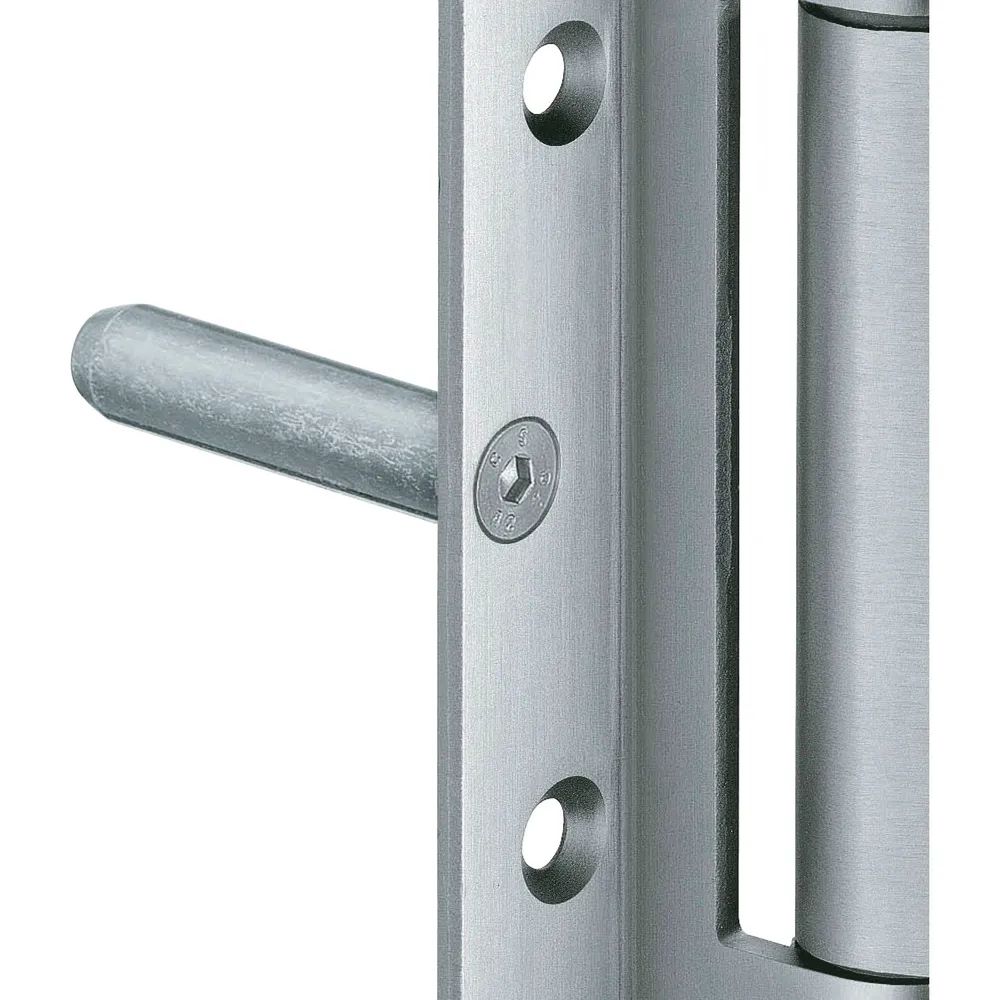 SIMONSWERK Tragzapfen 12 x 50 mm, m. Schraube M5 x 14 Stahl vernickelt