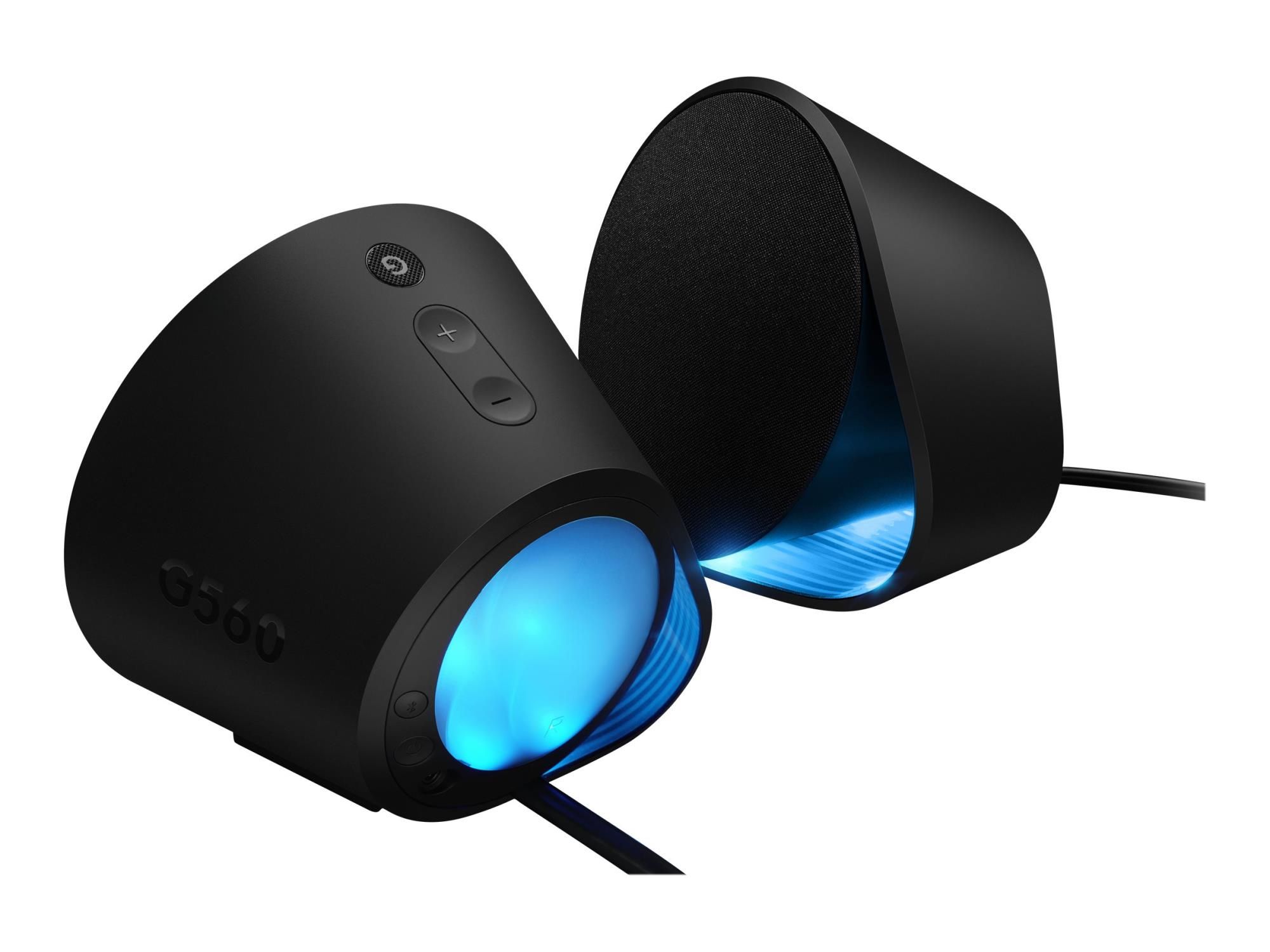 Logitech G560 - Lautsprechersystem - für PC - 2.1-Kanal - kabellos - Bluetooth - USB - 120 Watt (Gesamt)