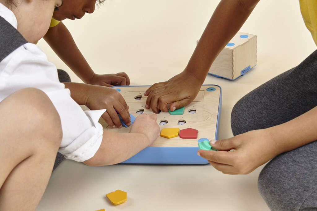 Primo Toys Cubetto MINT Coding Roboter aus Holz