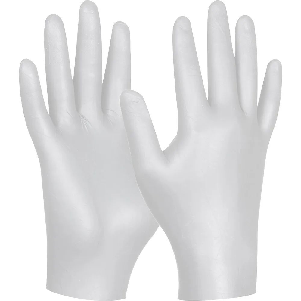 GEBOL Einweghandschuhe White Nitril eco ungepudert Größe S - 100 Stück