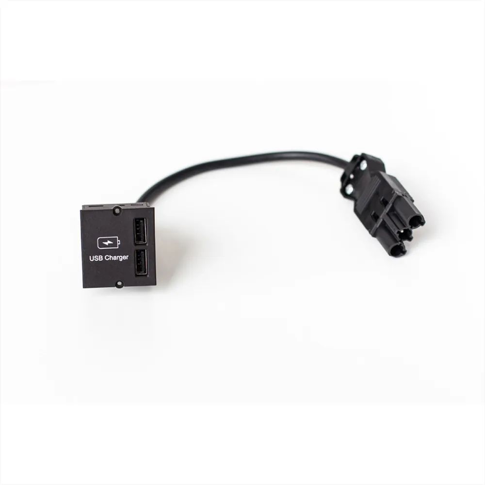 BACHMANN Keystone Modul USB Doppelcharger 2xUSB-A, 2,4A