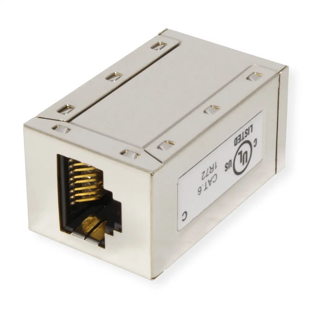 ROLINE RJ-45 Kupplungen geschirmt, Cat.6 (Class E), 25er Pack