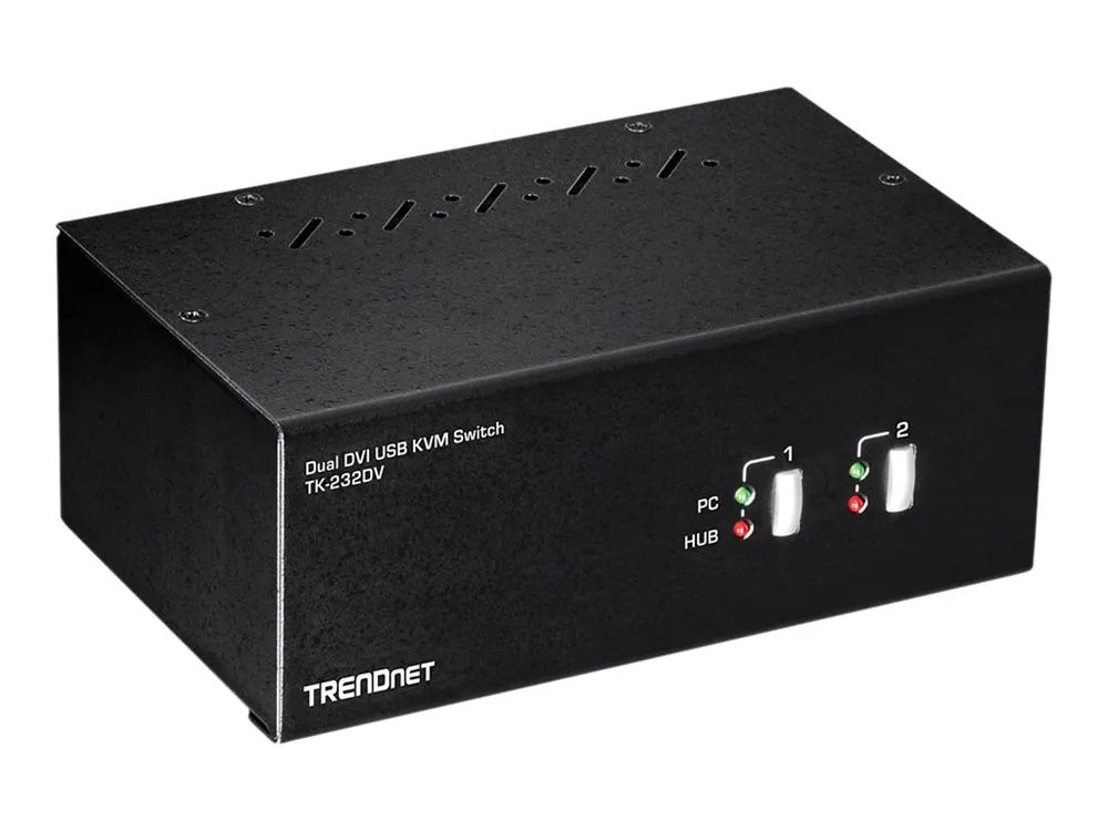 TRENDnet TK-232DV - KVM-/Audio-/USB-Switch