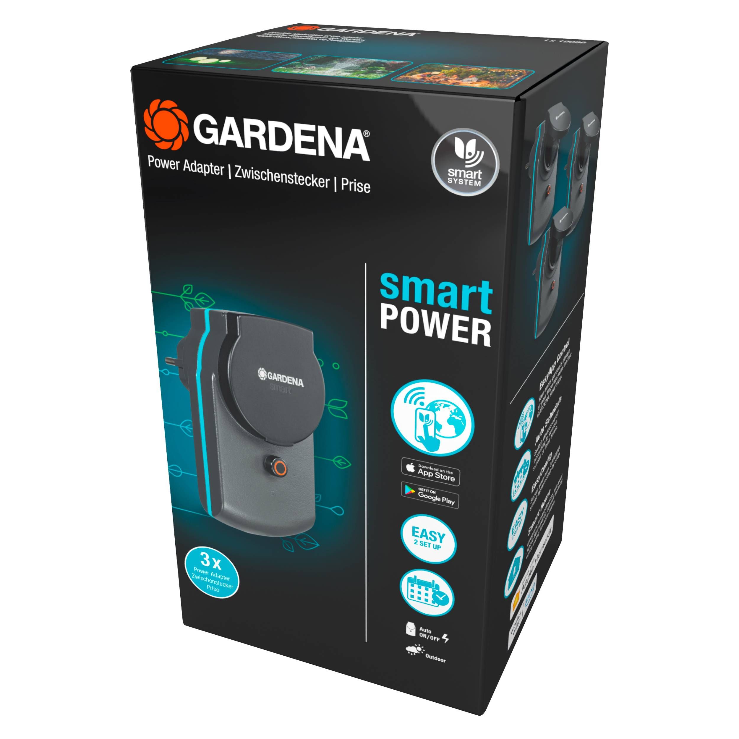 Gardena smart Power Zwischenstecker 3er Set