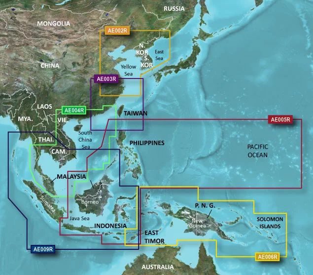 Garmin HXAE005R - Philippines-Java-Mariana Islands