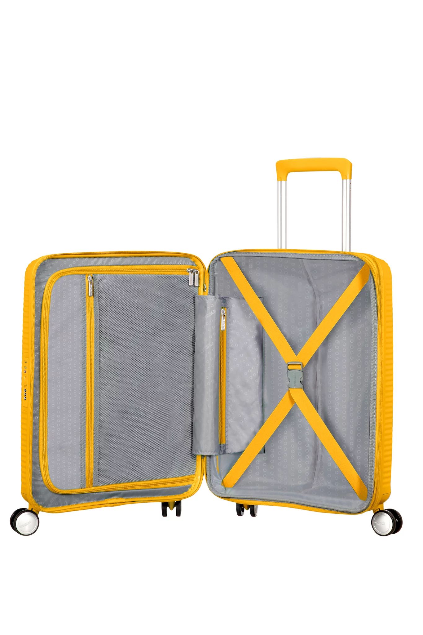 AMERICAN TOURISTER SOUNDBOX SPINNER 55/20 TSA EXP, GOLDEN YELLOW