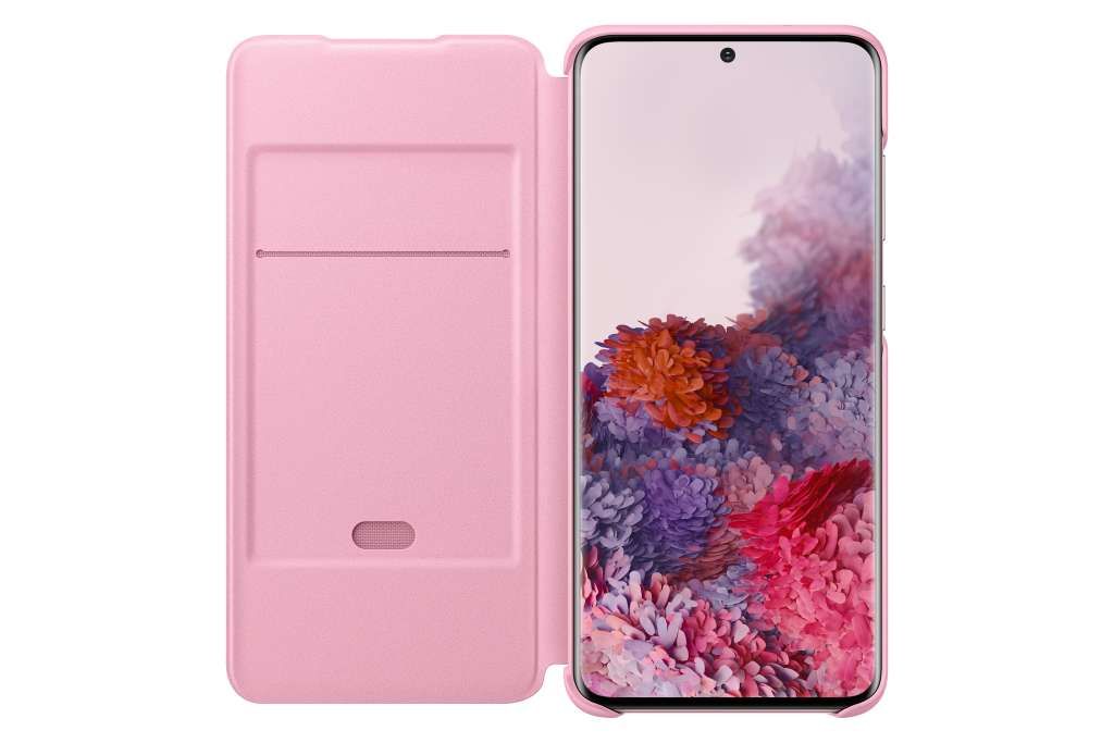 Samsung LED-View-Cover "EF-NG980" für Galaxy S20, Pink