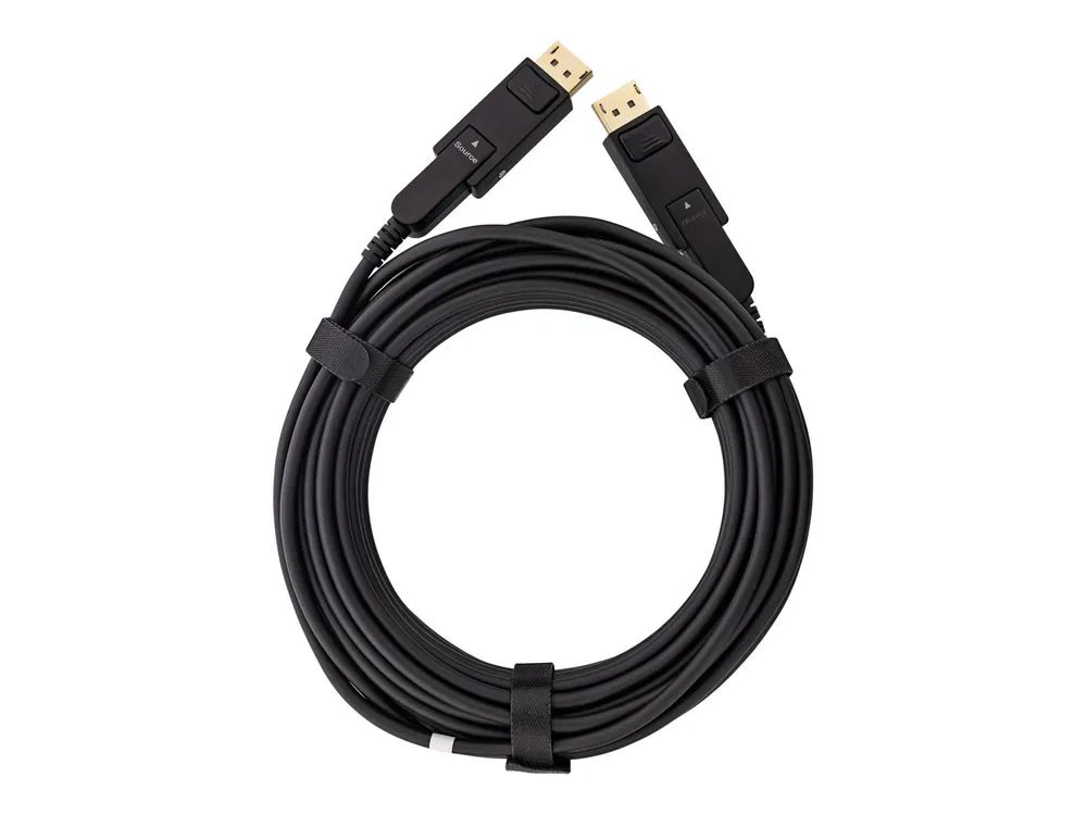 InLine DisplayPort 1.4 AOC Kabel - 8K4K - DisplayPort Stecker abnehmbar - 25m