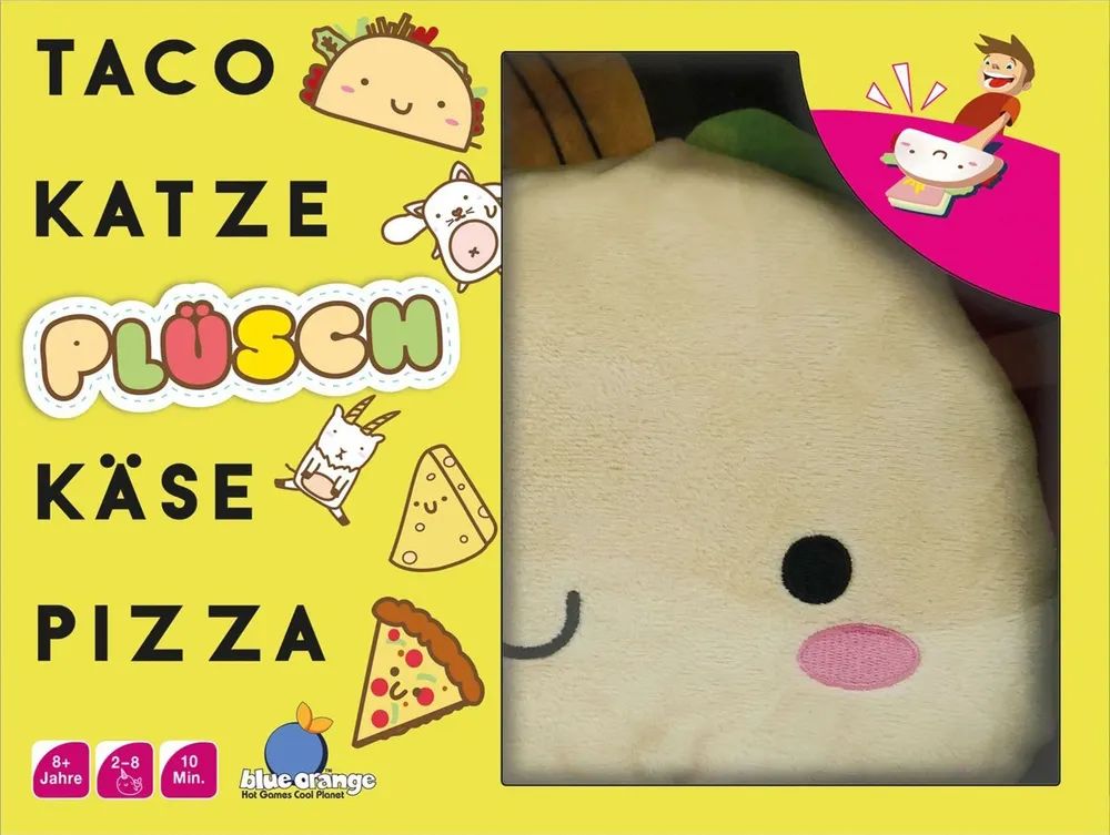 Asmodee GmbH Taco Katze Plüsch Käse Pizza