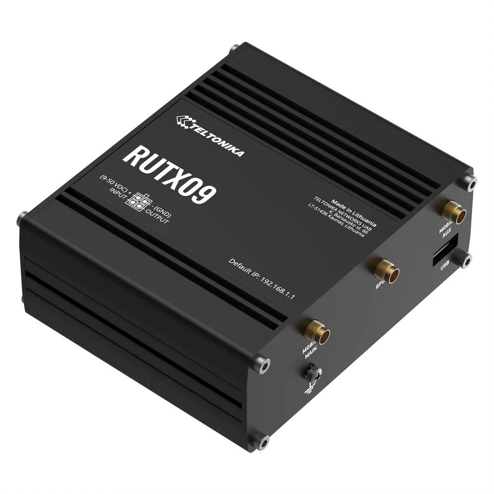 Teltonika RUTX09 - Router - WWAN 4-Port-Switch