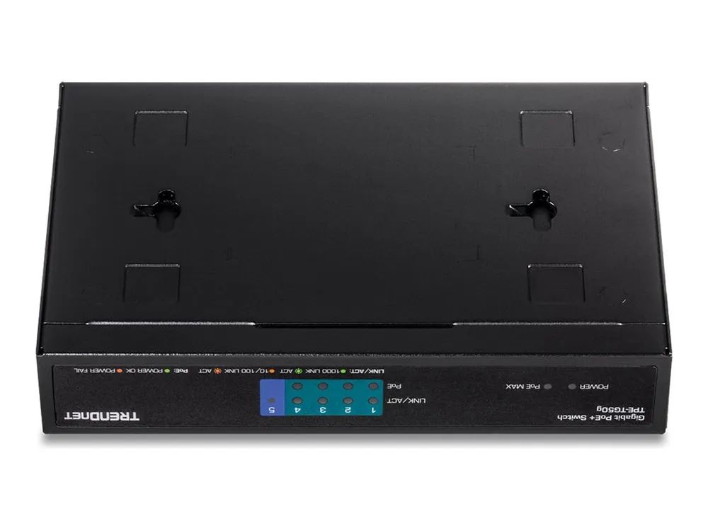 TRENDnet TPE TG50g - Switch - 4 x 10/100/1000 (PoE+)