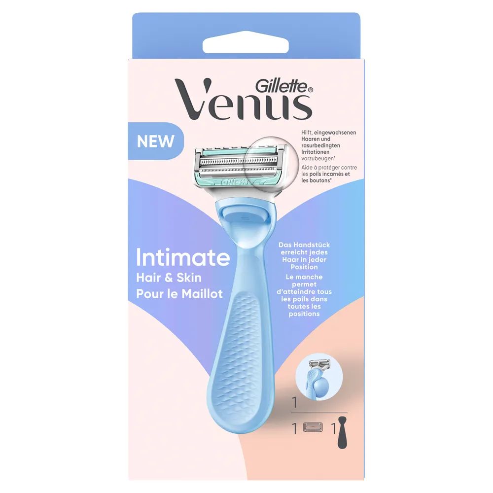 Gillette Venus für den Intimbereich  Rasierapparat mit 1 Klinge