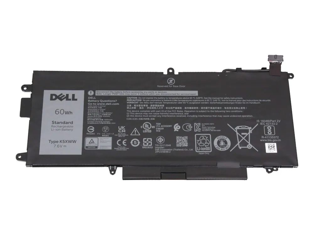 Dell Laptop-Batterie - 7500 mAh - 60 Wh