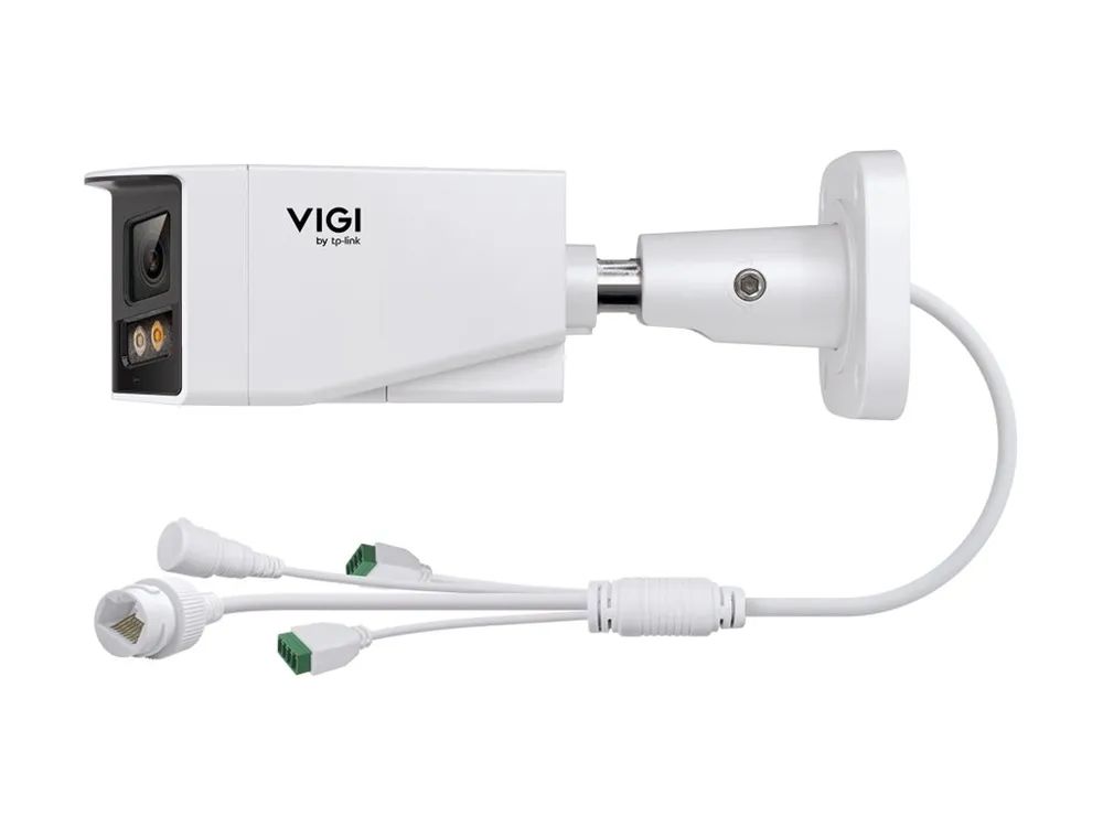 TP-LINK VIGI InSight S385DPS V1 - Netzwerk-Überwachungskamera - Kugel - Außenbereich - Vandalismussicher / Wetterbeständig - Farbe (Tag&Nacht)